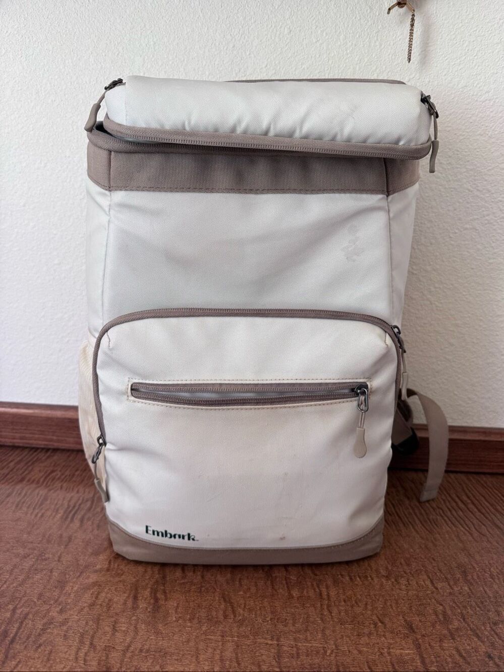 Embroidered stampin up backpack